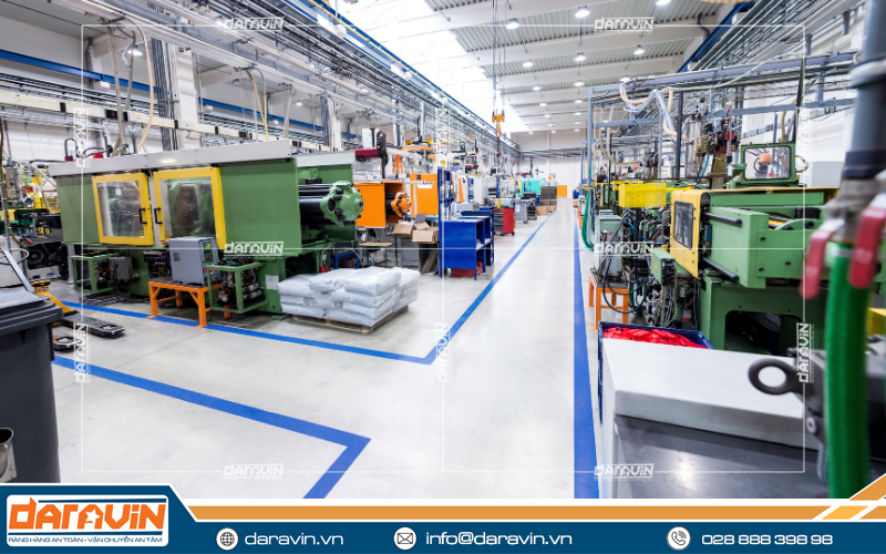 Quy trình sản xuất pallet nhựa gồm 4 bước